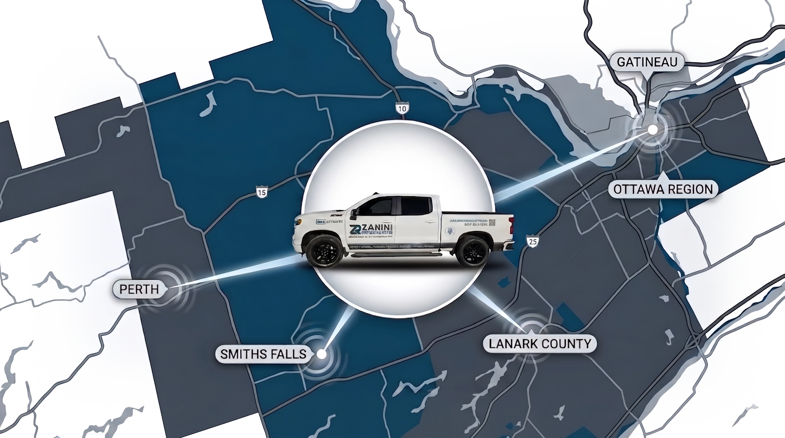 Zanini Renovations service truck