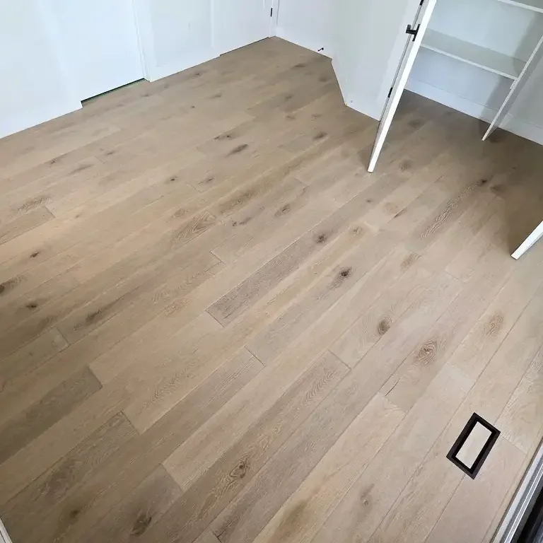 Engineering hard-wood flooring installation — Rough Carpentry Contractors; Finish Carpentry Services Ontario; O.Reg. 332/12 compliant portfolio
